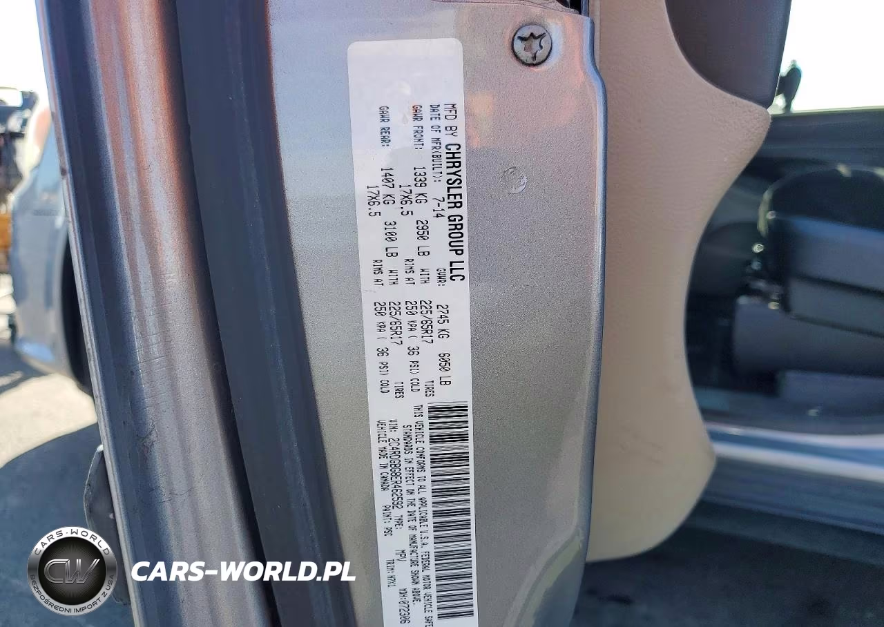 2014 Dodge Grand Caravan Se VIN:2C4RDGBG8ER462592 - 13