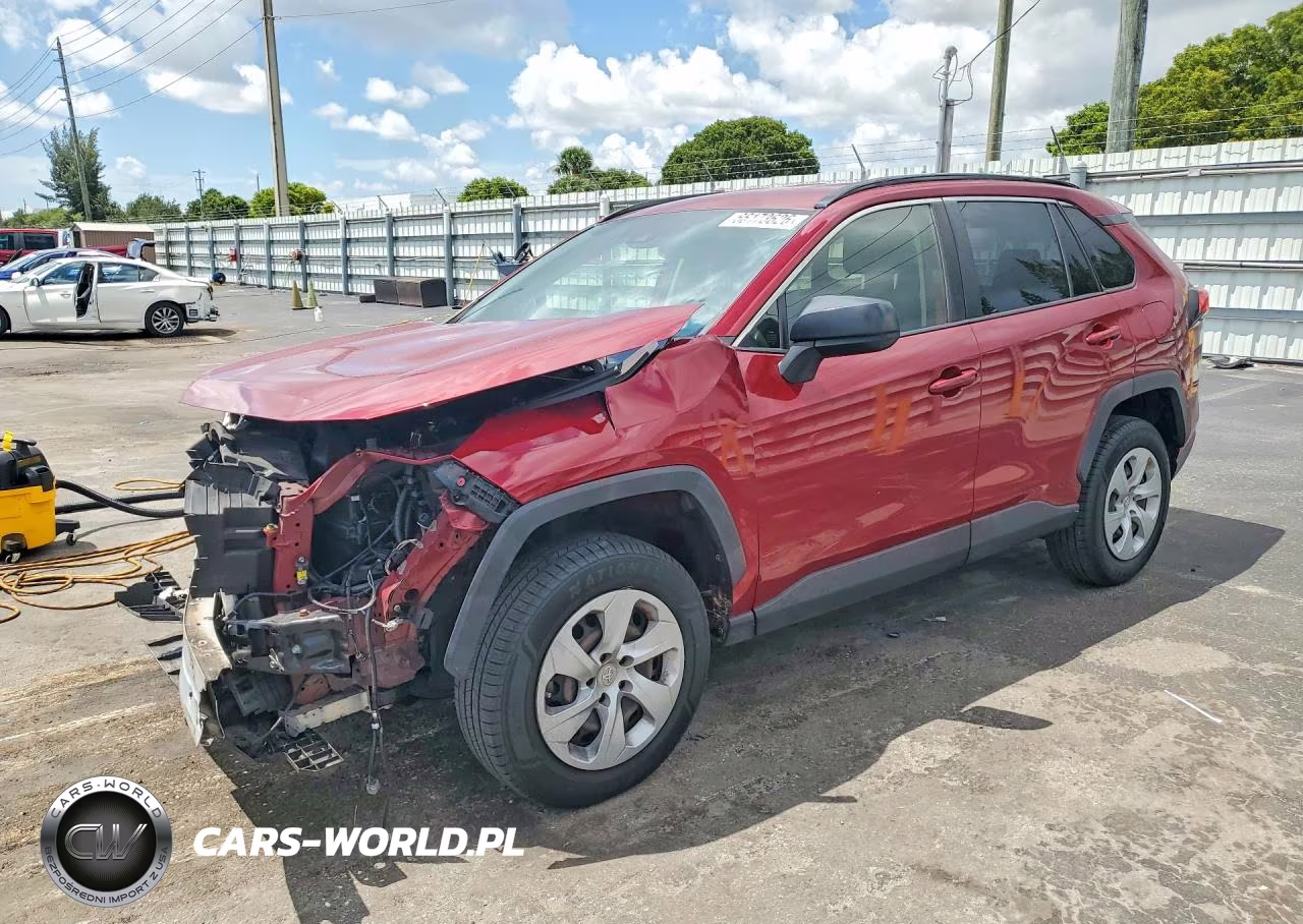 2021 Toyota Rav4 Le VIN:JTMH1RFV7MD066311 - 1