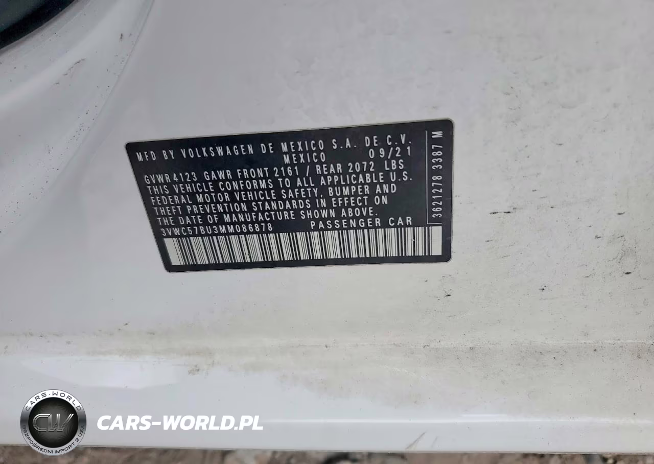 2021 Volkswagen Jetta S VIN:3VWC57BU3MM086878 - 12