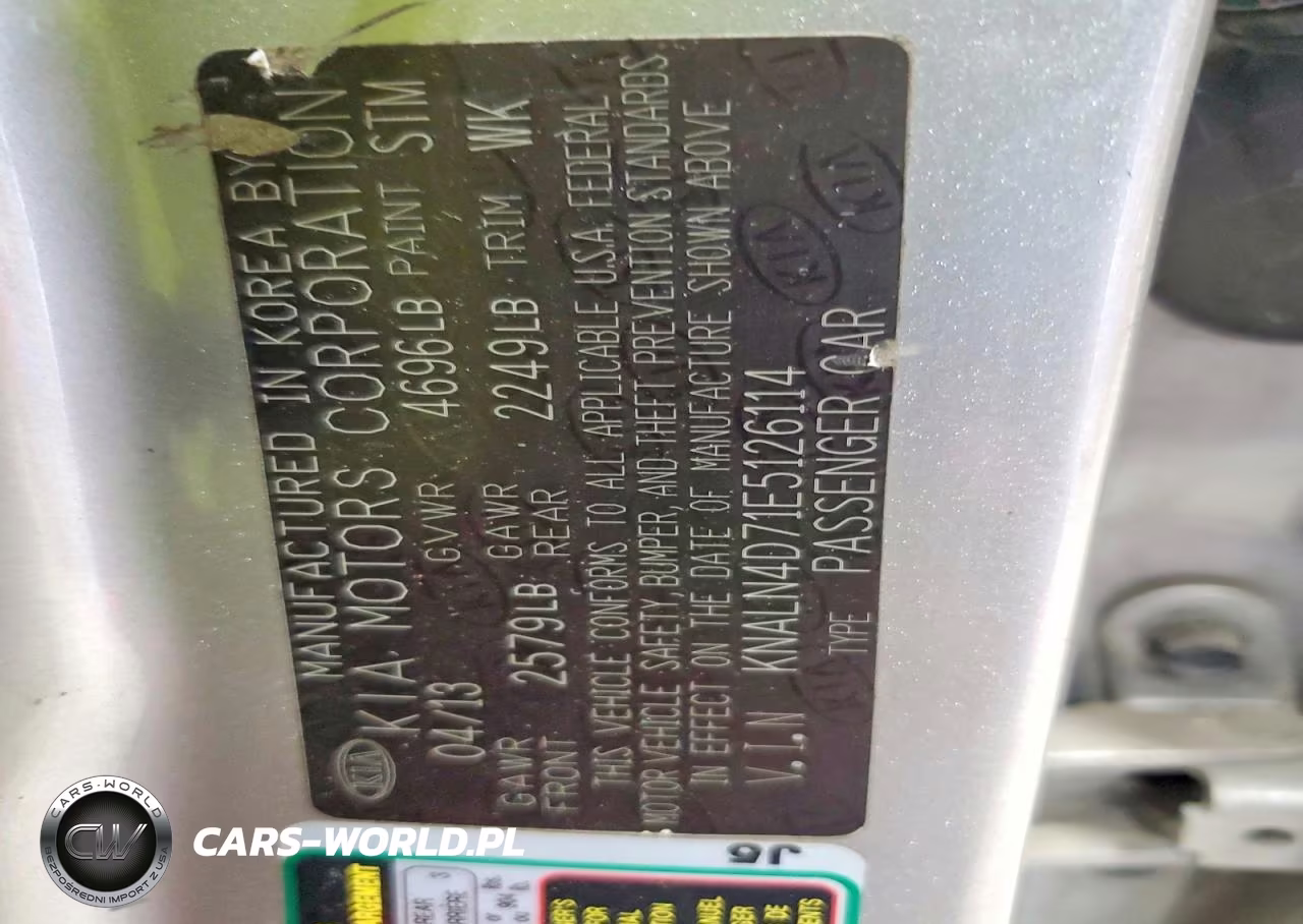 2014 Kia Cadenza Premium VIN:KNALN4D71E5126114 - 13