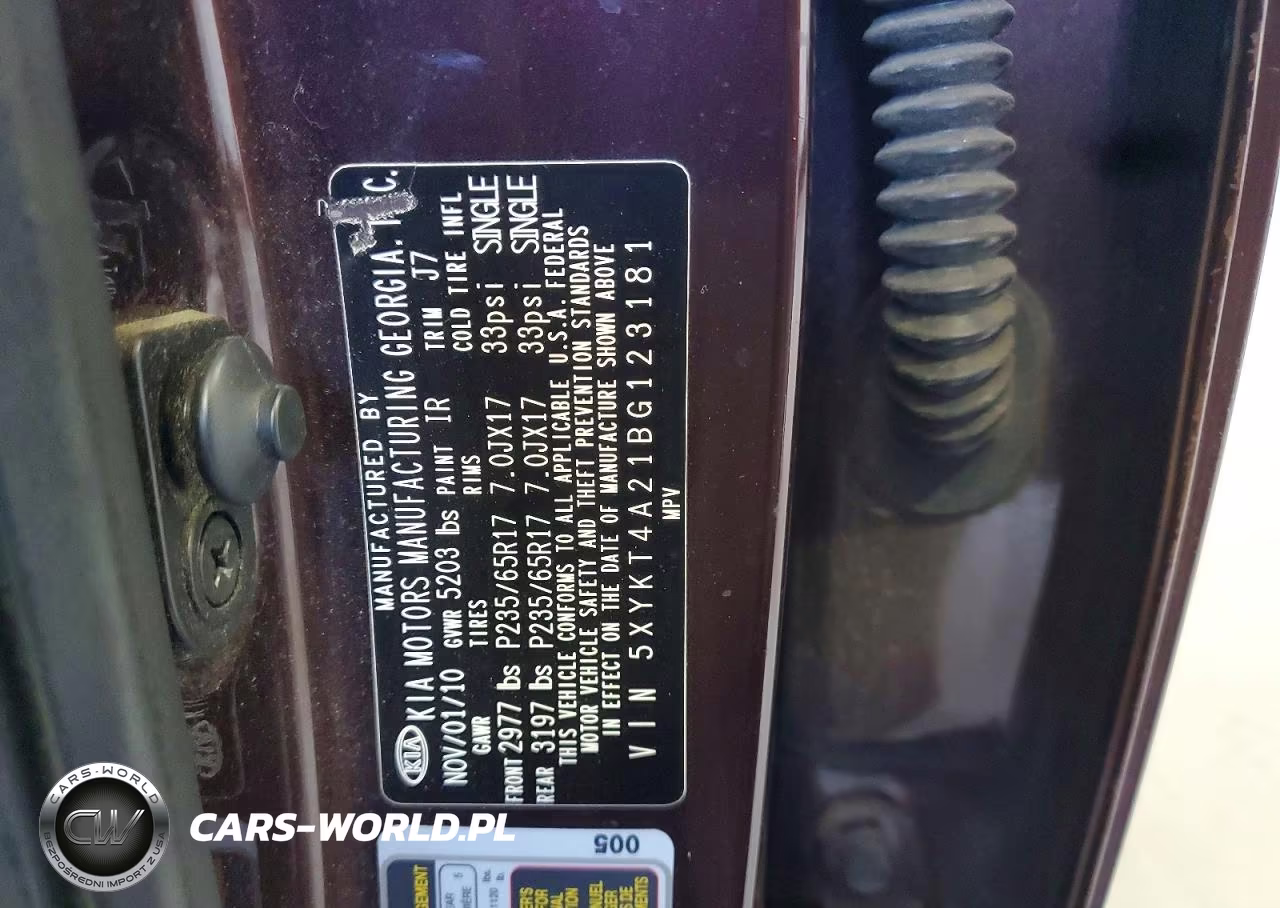 2011 Kia Sorento Lx VIN:5XYKT4A21BG123181 - 14