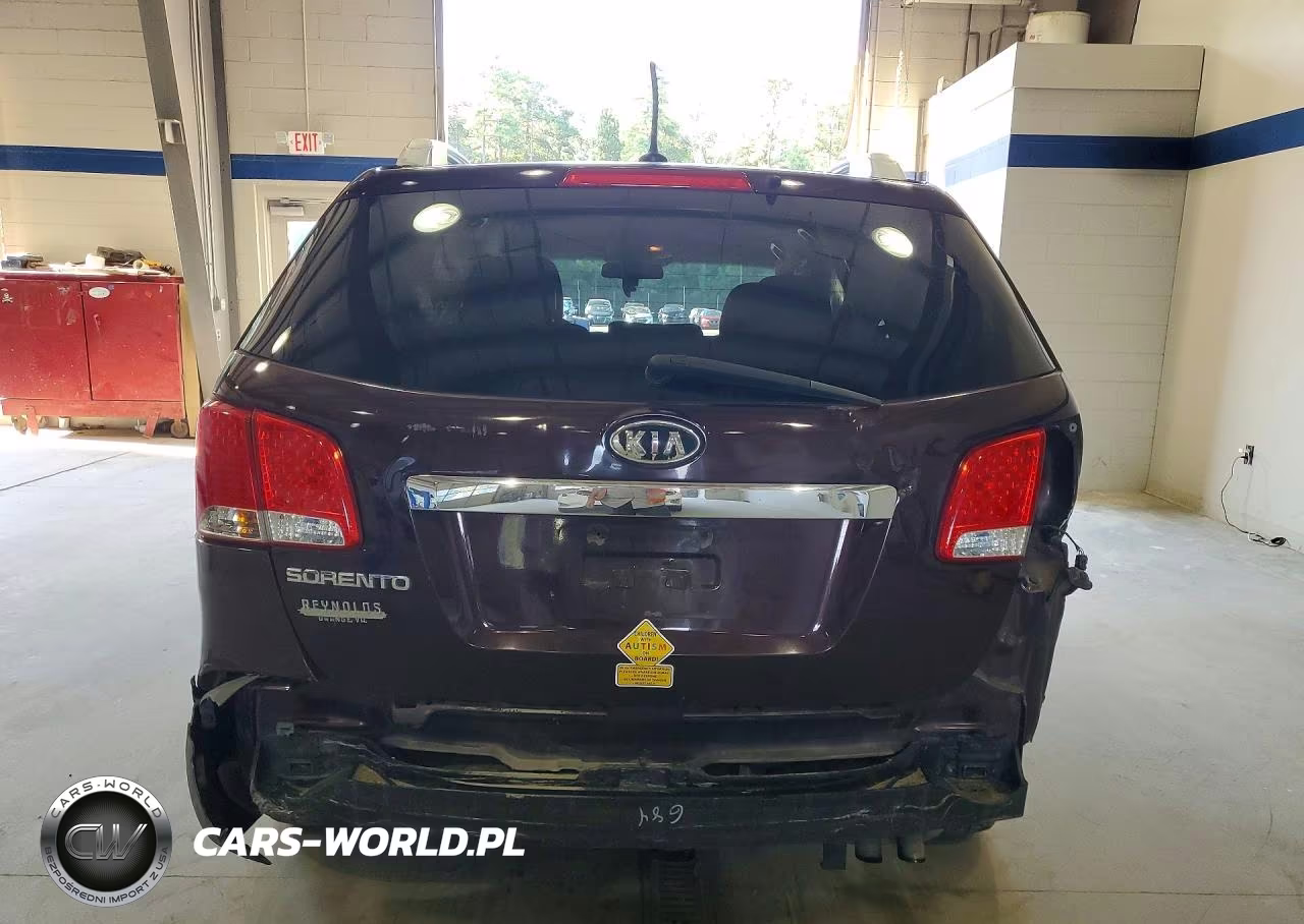 2011 Kia Sorento Lx VIN:5XYKT4A21BG123181 - 6
