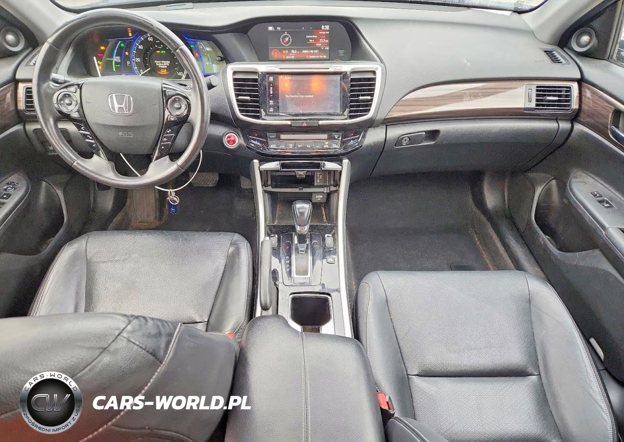 2017 Honda Accord Hybrid Exl VIN:JHMCR6F56HC003857 - 8