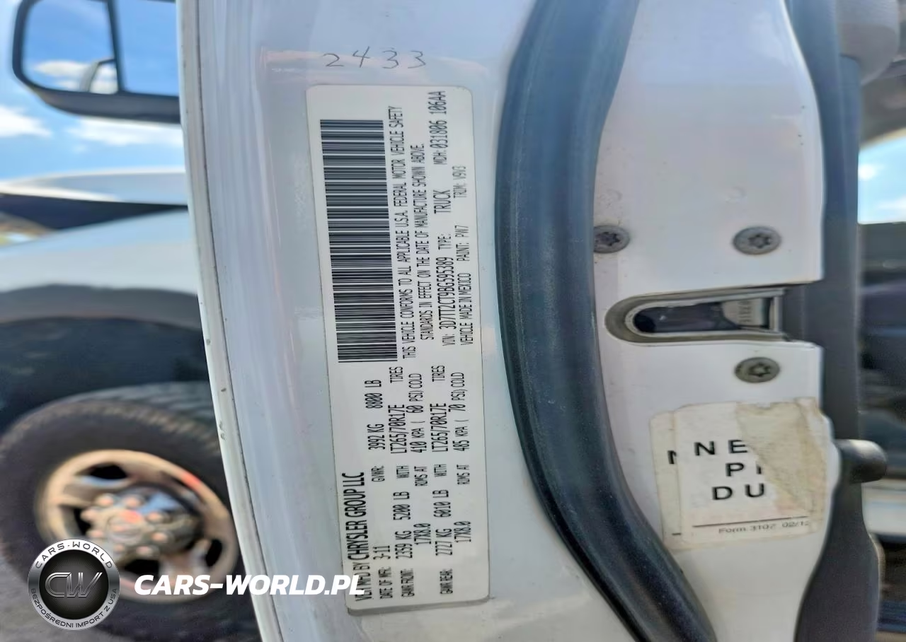 2011 Dodge Ram 2500 VIN:3D7TT2CT9BG595389 - 13