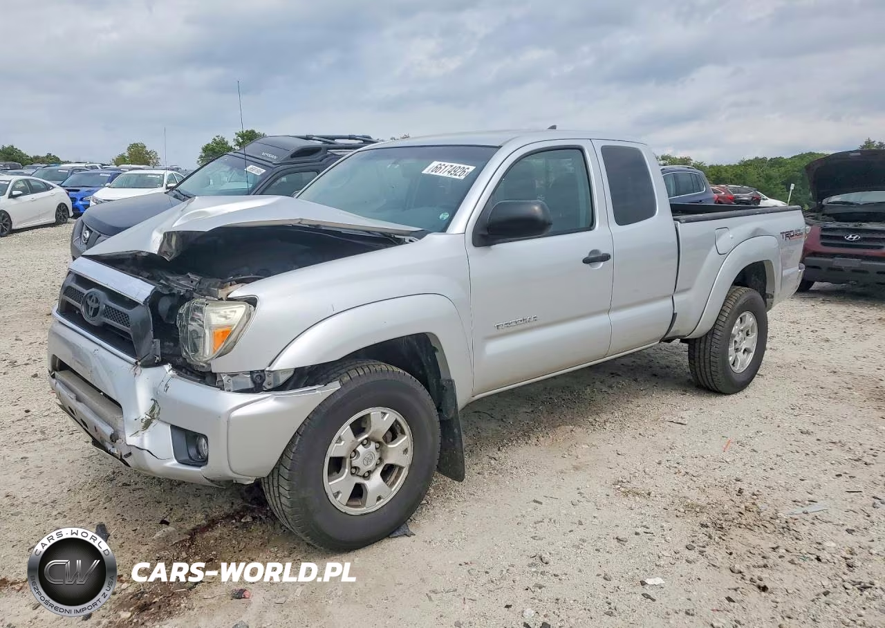 2012 Toyota Tacoma V6 VIN:5TFUU4EN1CX037698 - 1