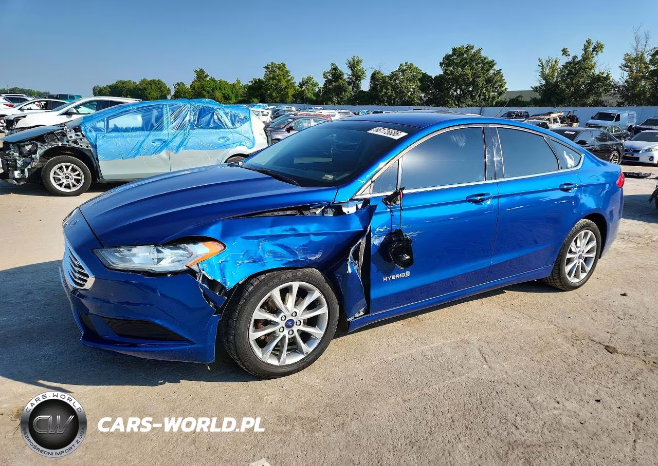 2017 Ford Fusion Se Hybrid VIN:3FA6P0LU1HR381041 - 1