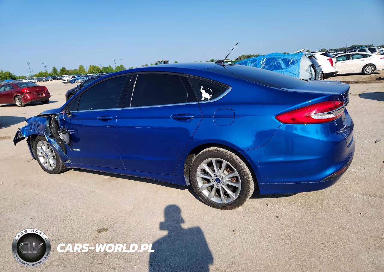 2017 Ford Fusion Se Hybrid VIN:3FA6P0LU1HR381041 - 2