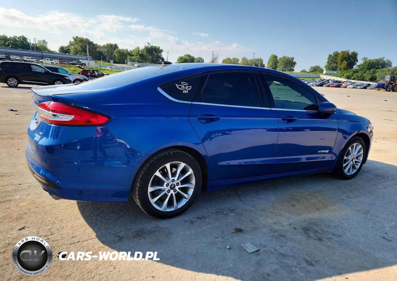 2017 Ford Fusion Se Hybrid VIN:3FA6P0LU1HR381041 - 3