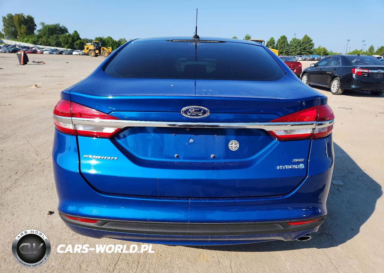 2017 Ford Fusion Se Hybrid VIN:3FA6P0LU1HR381041 - 6