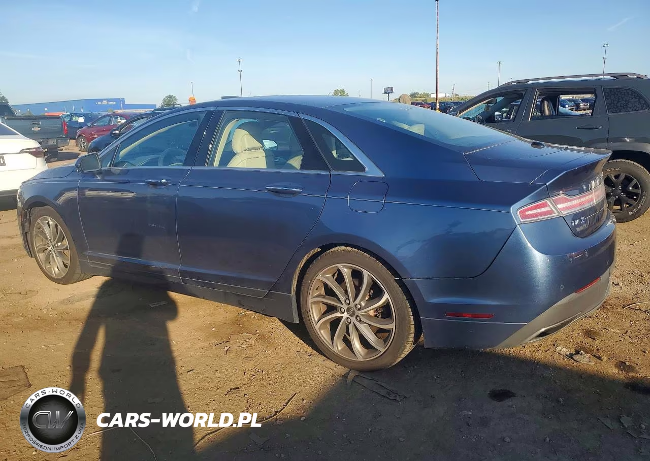 2019 Lincoln Mkz Reserve I VIN:3LN6L5D96KR607591 - 2