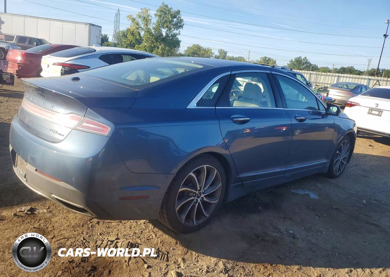 2019 Lincoln Mkz Reserve I VIN:3LN6L5D96KR607591 - 3