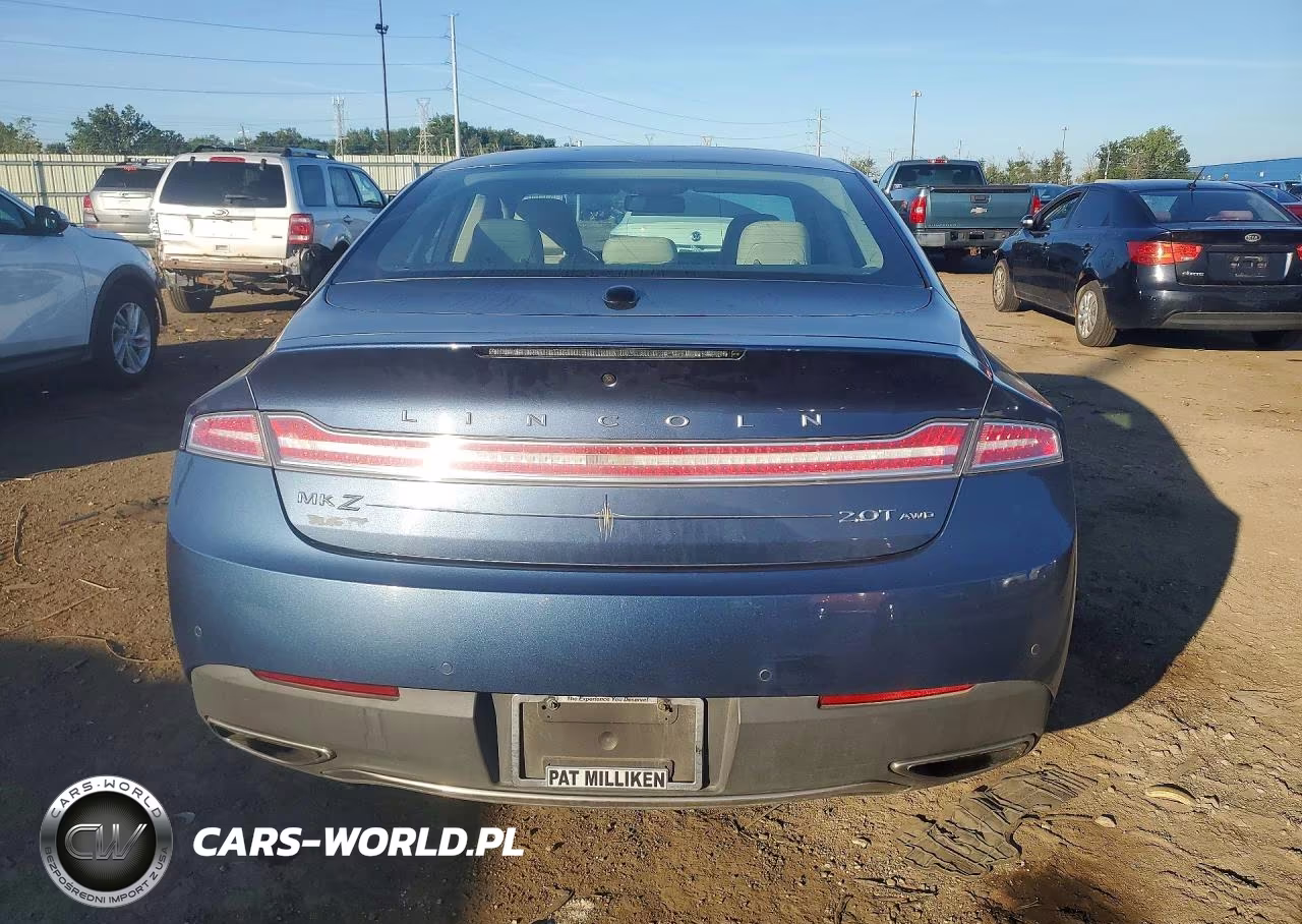 2019 Lincoln Mkz Reserve I VIN:3LN6L5D96KR607591 - 6