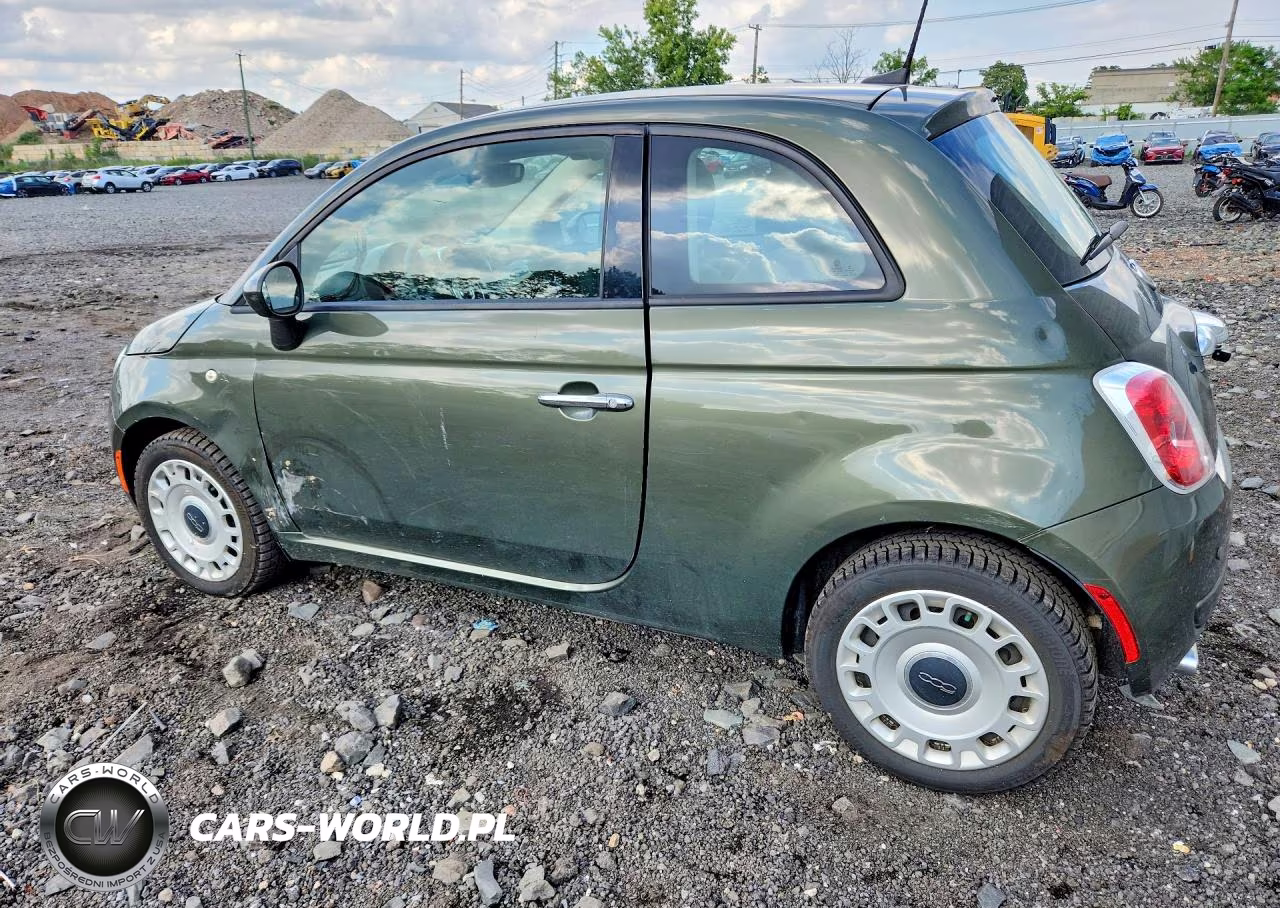 2016 Fiat 500 Pop VIN:3C3CFFAR7GT174516 - 2
