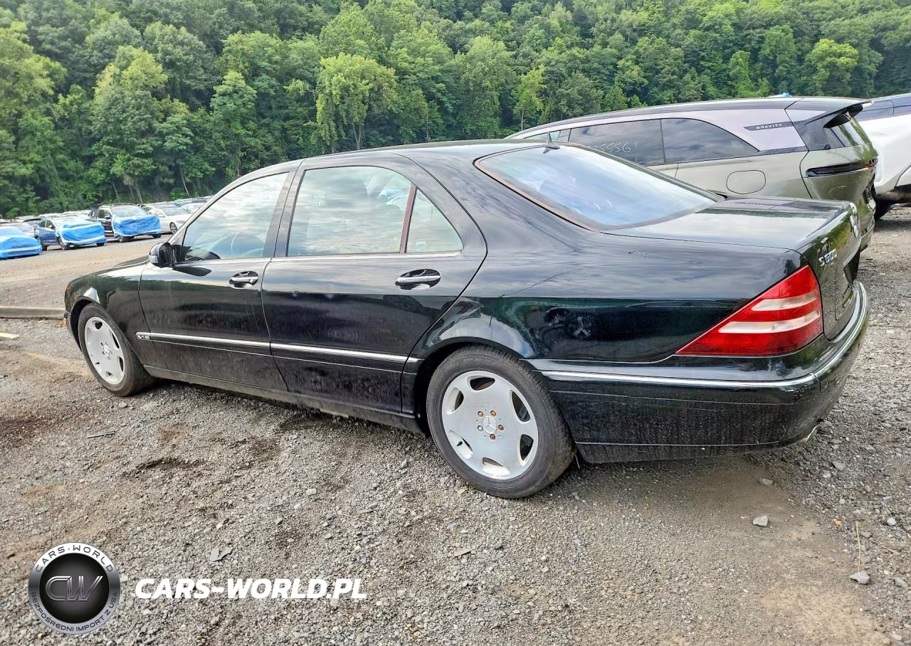 2002 Mercedes-Benz S 600 VIN:WDBNG78J82A244112 - 2