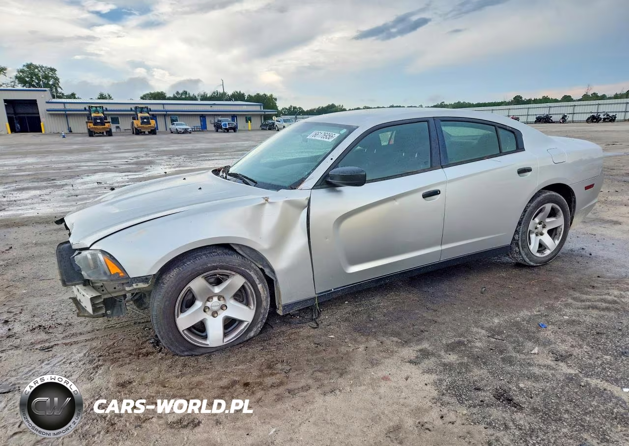 2014 Dodge Charger Police VIN:2C3CDXATXEH348172 - 1