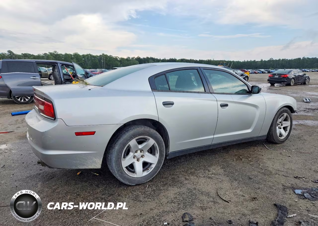 2014 Dodge Charger Police VIN:2C3CDXATXEH348172 - 3