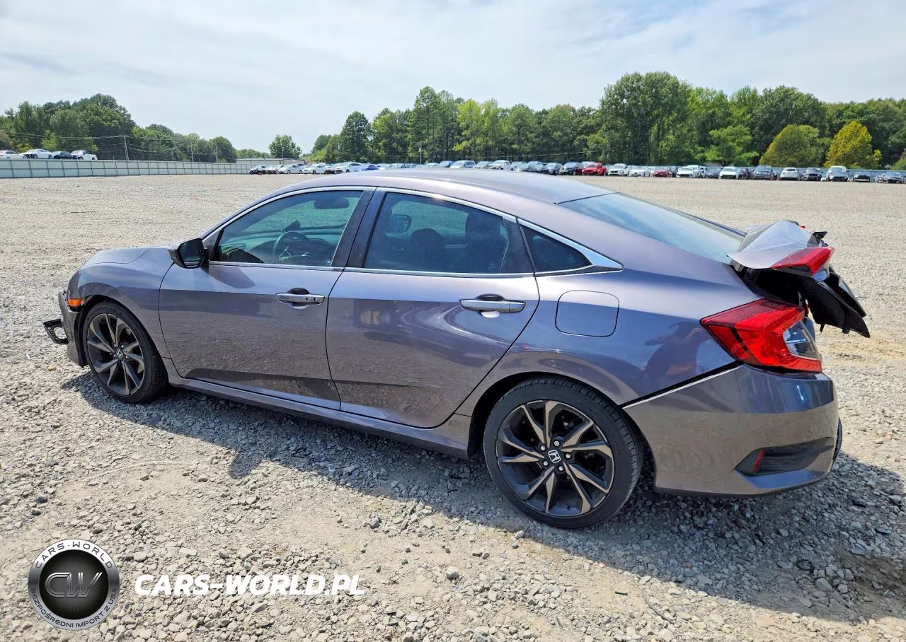 2020 Honda Civic Sport VIN:19XFC2F85LE008844 - 2