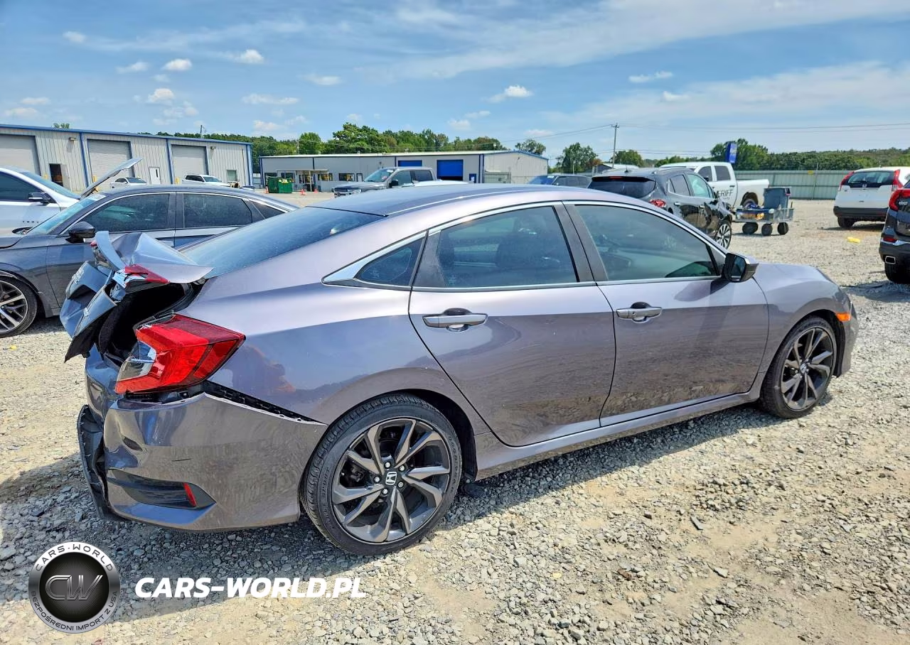 2020 Honda Civic Sport VIN:19XFC2F85LE008844 - 3