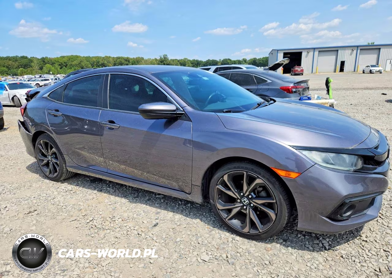 2020 Honda Civic Sport VIN:19XFC2F85LE008844 - 4