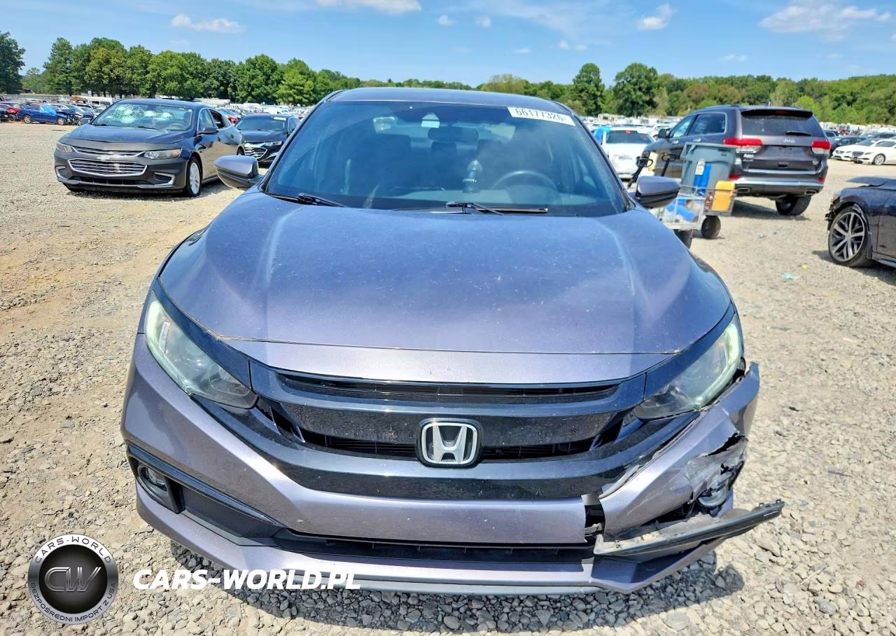 2020 Honda Civic Sport VIN:19XFC2F85LE008844 - 5