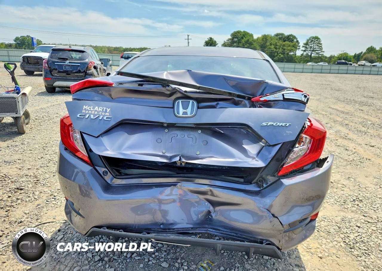2020 Honda Civic Sport VIN:19XFC2F85LE008844 - 6