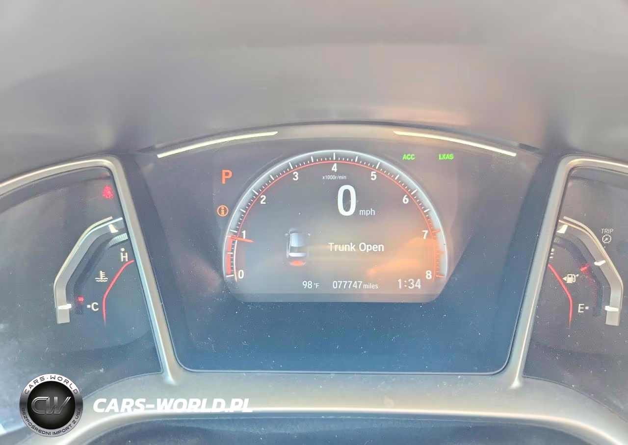 2020 Honda Civic Sport VIN:19XFC2F85LE008844 - 9