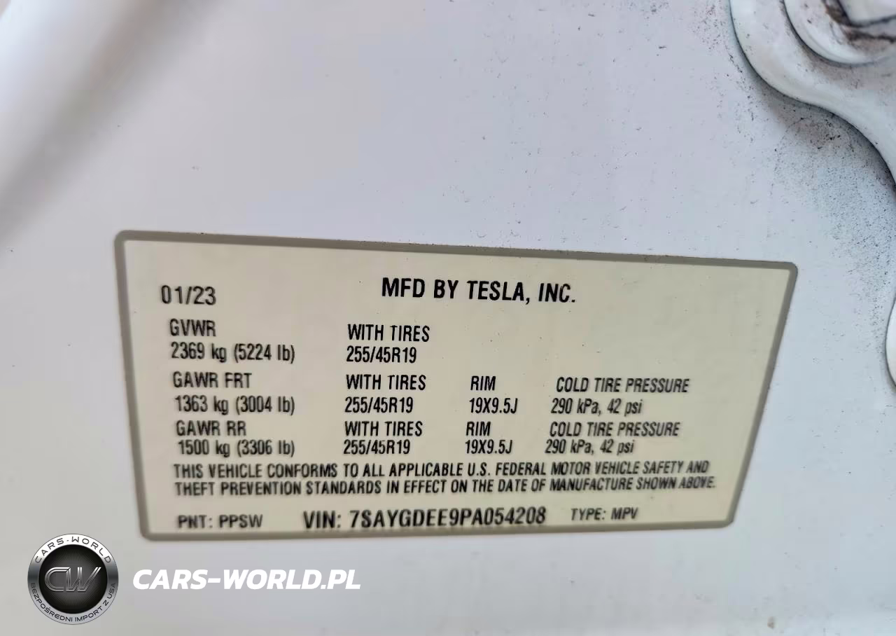 2023 Tesla Model Y VIN:7SAYGDEE9PA054208 - 12