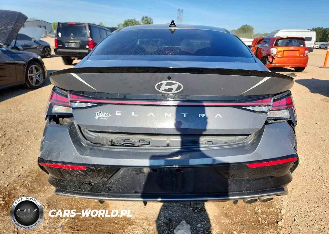 2025 Hyundai Elantra N Line VIN:KMHLR4DF6SU855169 - 6