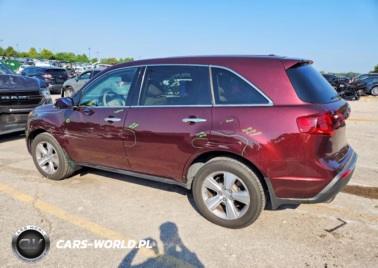 2013 Acura Mdx Technology VIN:2HNYD2H37DH502808 - 2