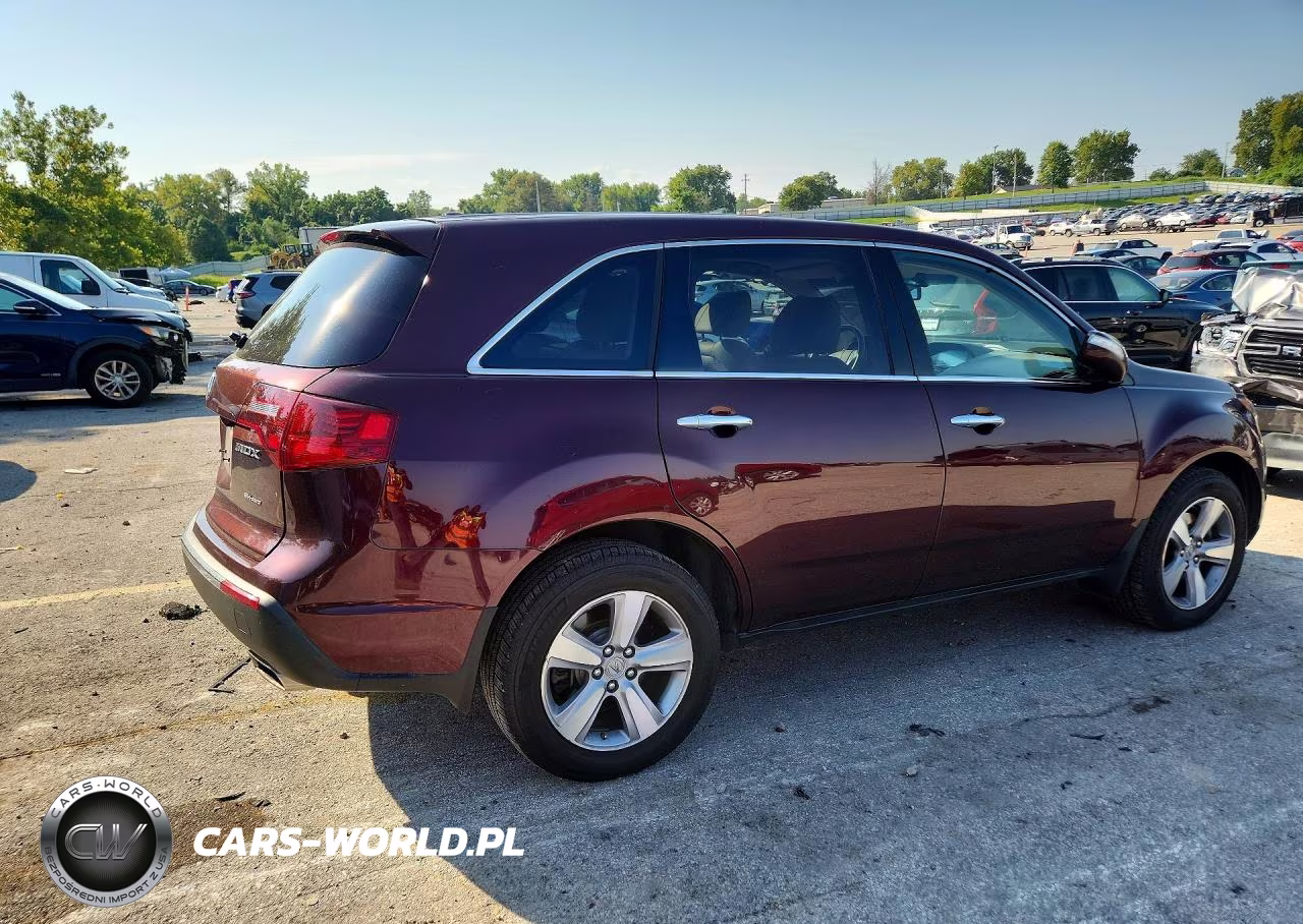 2013 Acura Mdx Technology VIN:2HNYD2H37DH502808 - 3