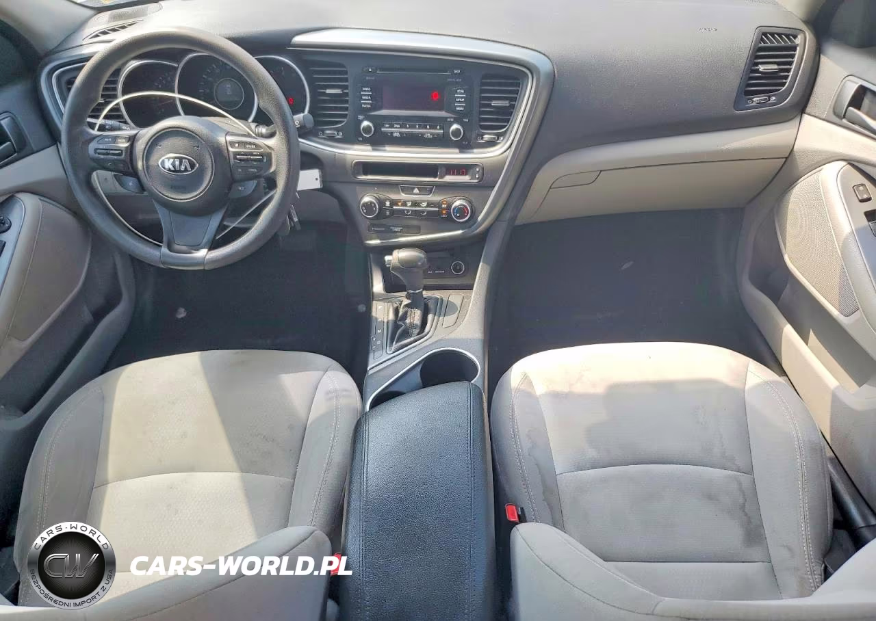2015 Kia Optima Lx VIN:5XXGM4A73FG420610 - 8
