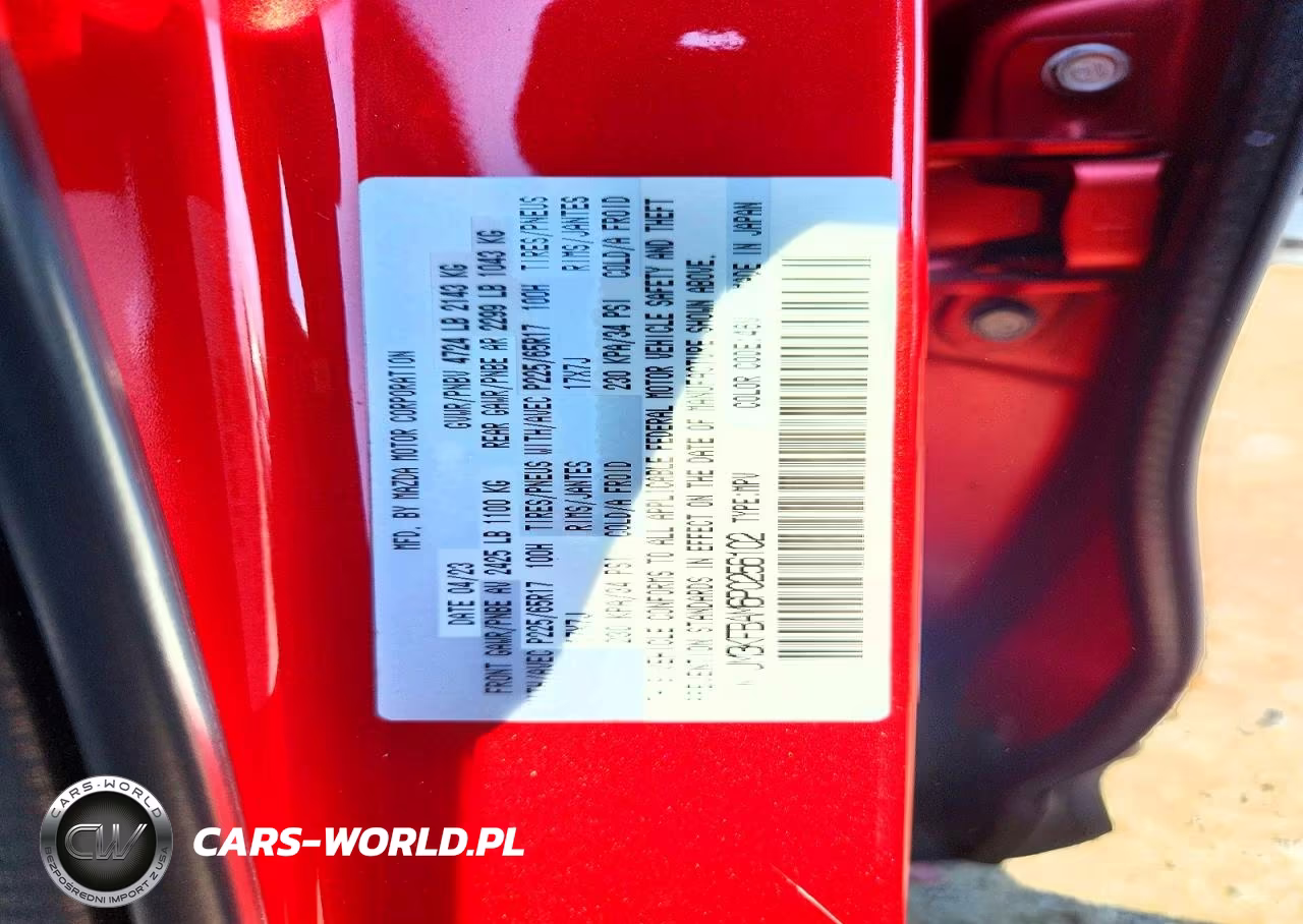 2023 Mazda Cx-5 VIN:JM3KFBAM6P0256102 - 14