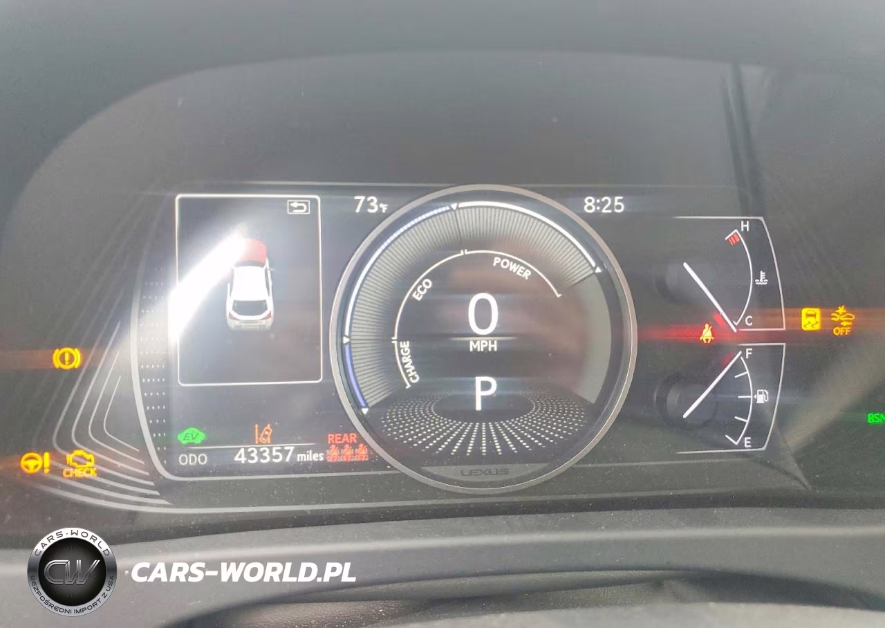 2021 Lexus Ux 250H VIN:JTHP9JBH5M2043058 - 9