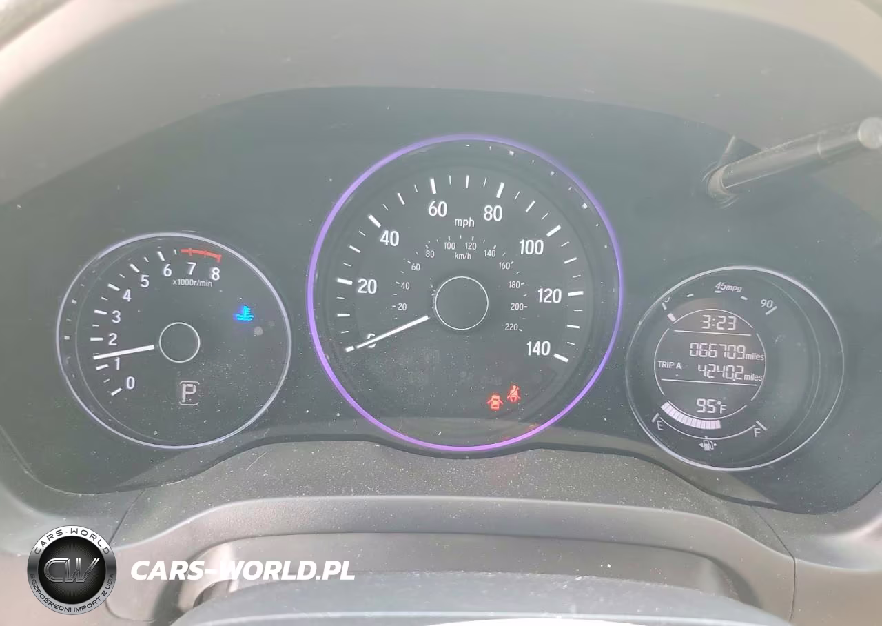 2020 Honda Hr-V Lx VIN:3CZRU5H39LM707312 - 9
