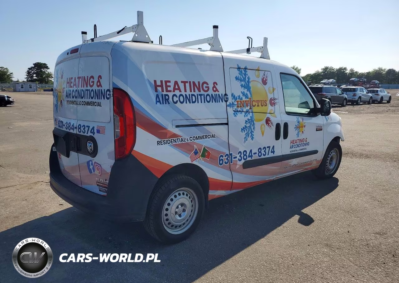 2019 Ram Promaster City St Delivery Van VIN:ZFBHRFAB0K6M37625 - 3