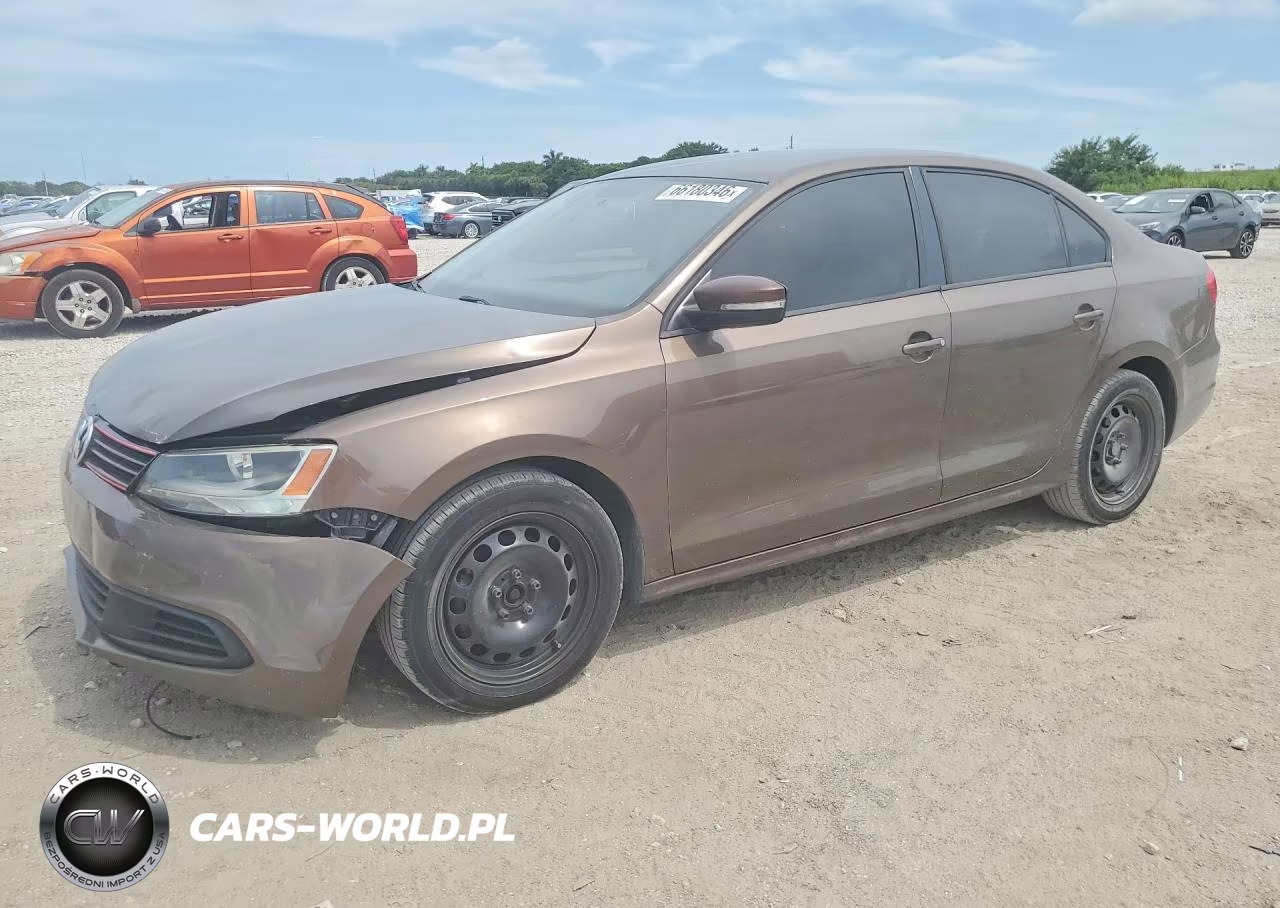 2012 Volkswagen Jetta Se VIN:3VWDP7AJ5CM388659 - 1