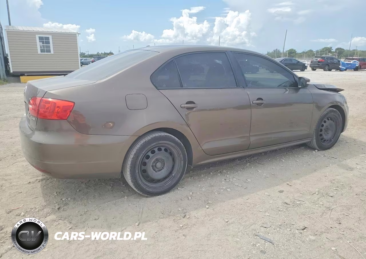 2012 Volkswagen Jetta Se VIN:3VWDP7AJ5CM388659 - 3