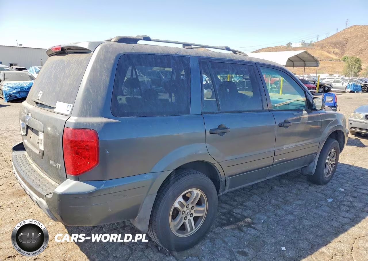 2003 Honda Pilot Ex VIN:2HKYF18403H580288 - 3