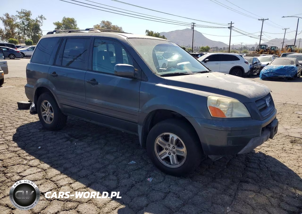 2003 Honda Pilot Ex VIN:2HKYF18403H580288 - 4