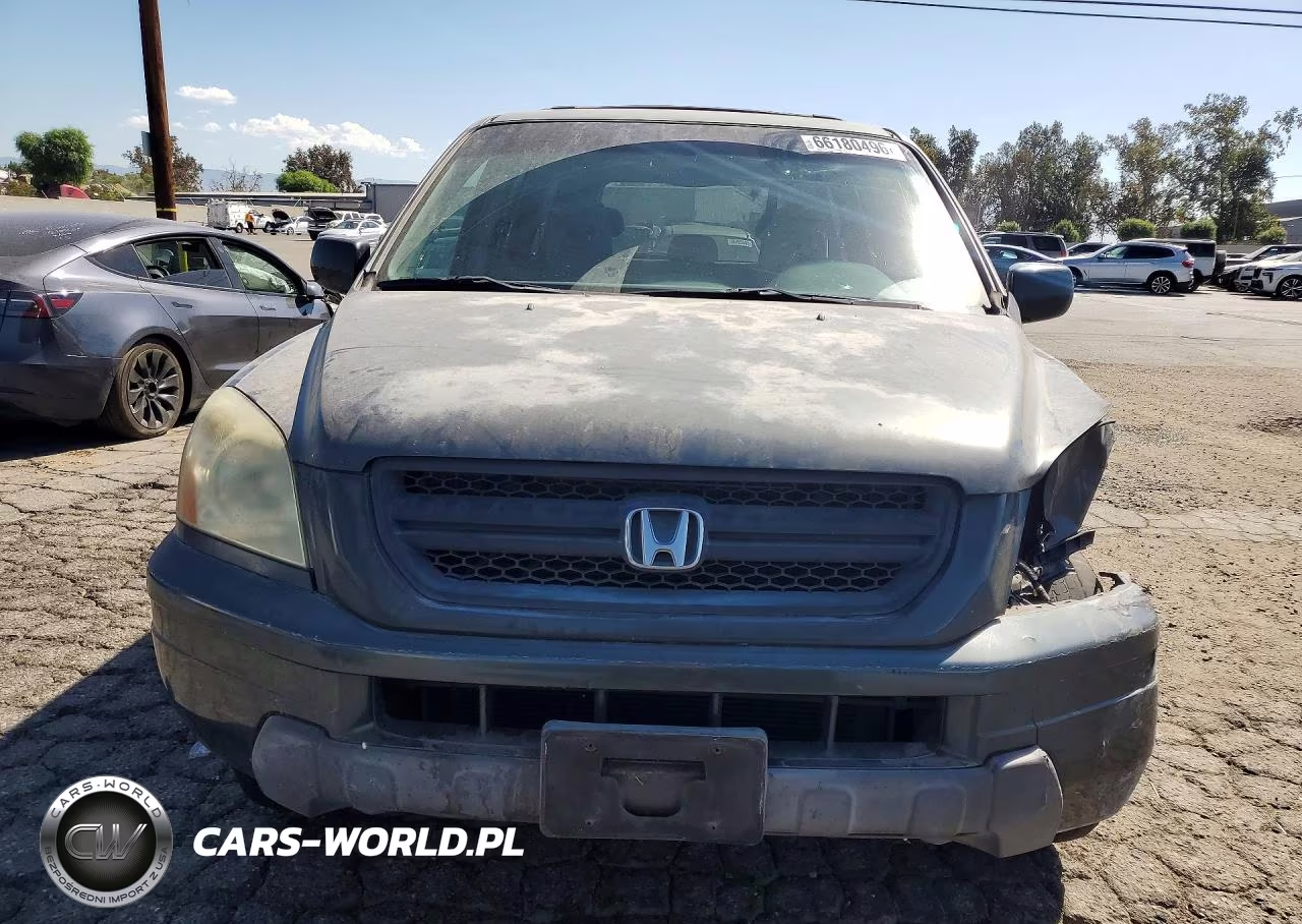 2003 Honda Pilot Ex VIN:2HKYF18403H580288 - 5