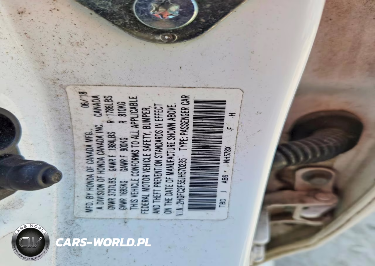 2018 Honda Civic Lx VIN:2HGFC2F55JH570235 - 12