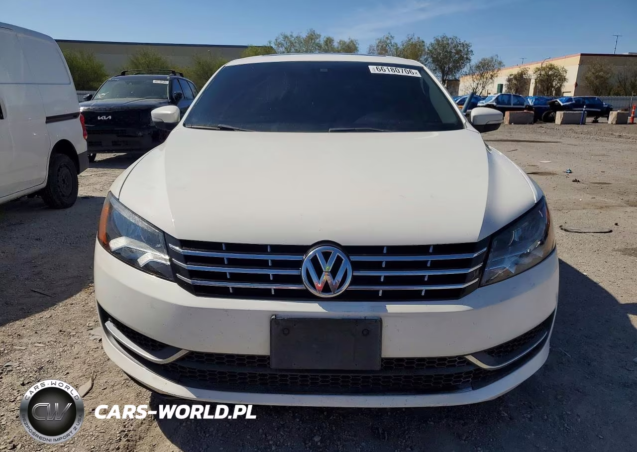 2013 Volkswagen Passat Se VIN:1VWBN7A37DC122609 - 5