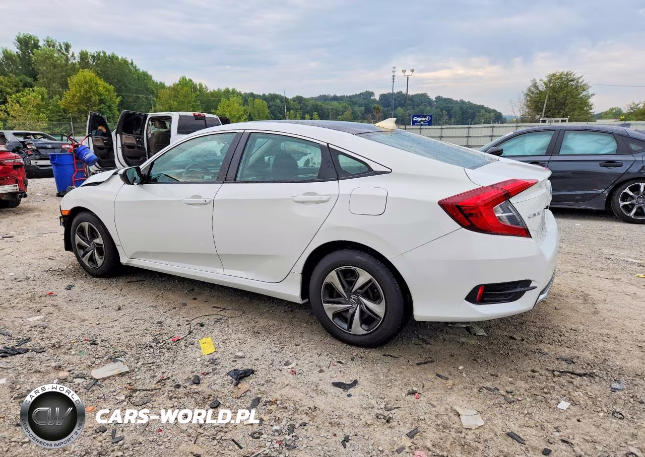 2019 Honda Civic Lx VIN:19XFC2F69KE032125 - 2