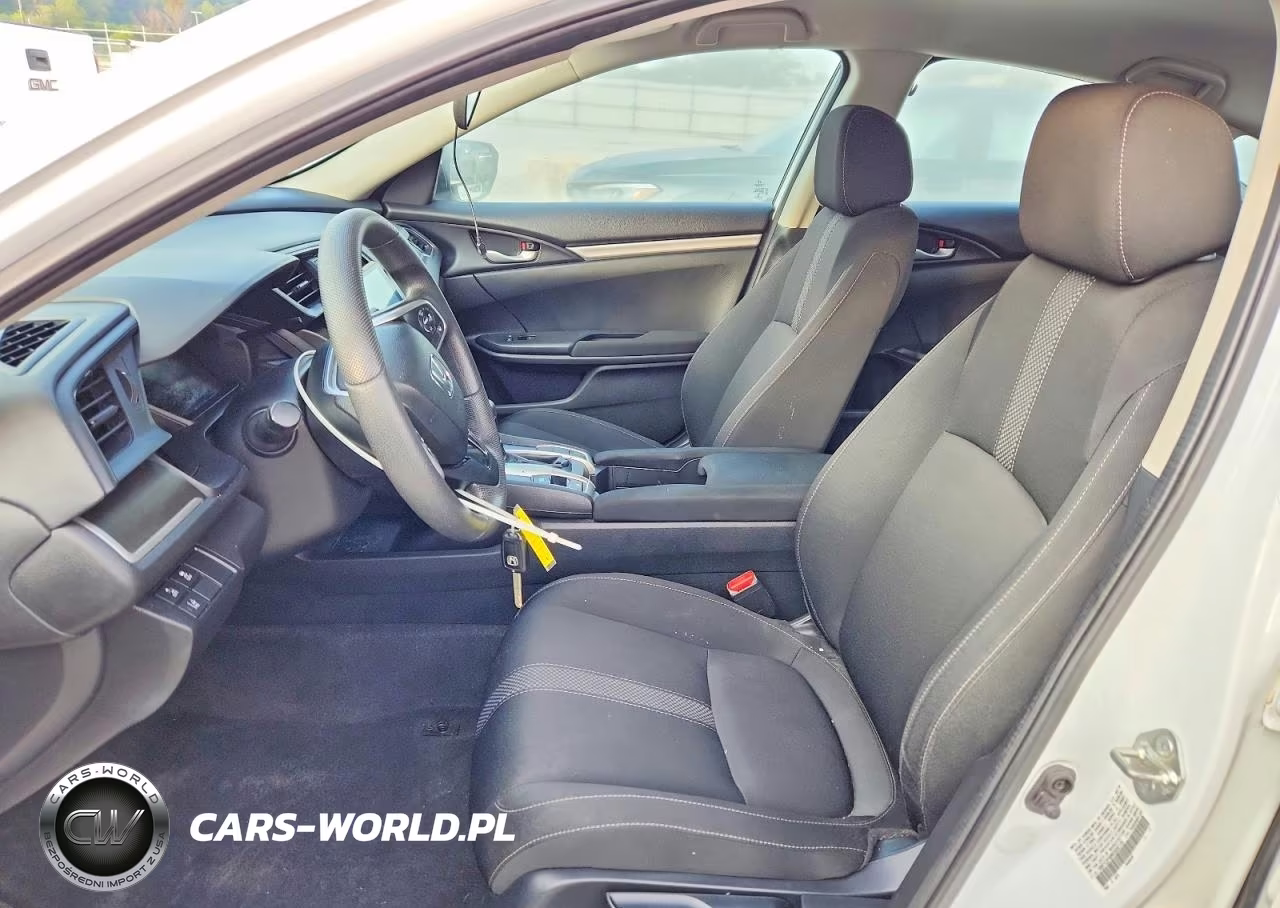 2019 Honda Civic Lx VIN:19XFC2F69KE032125 - 7