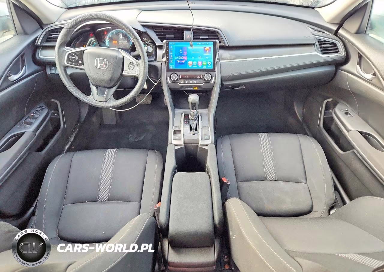 2019 Honda Civic Lx VIN:19XFC2F69KE032125 - 8