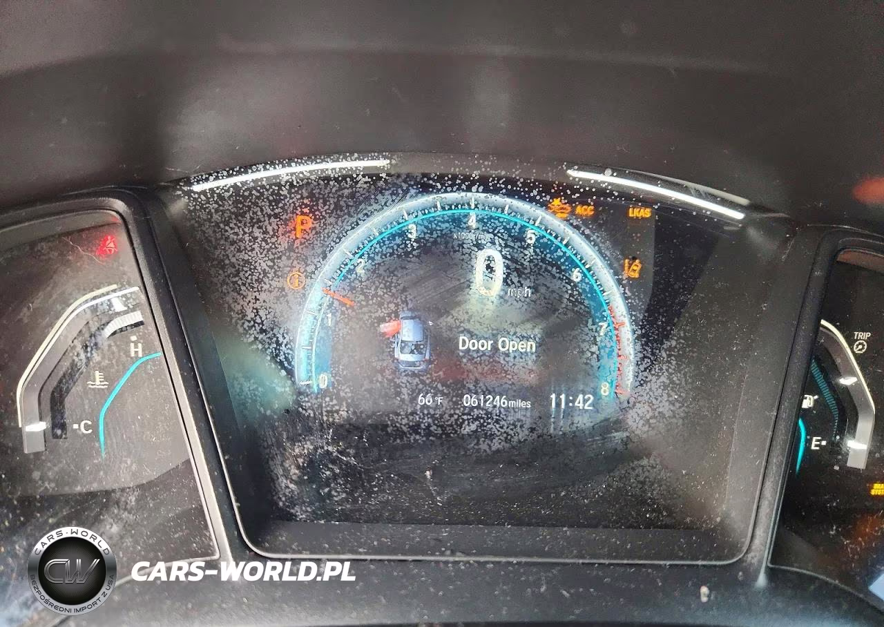 2019 Honda Civic Lx VIN:19XFC2F69KE032125 - 9