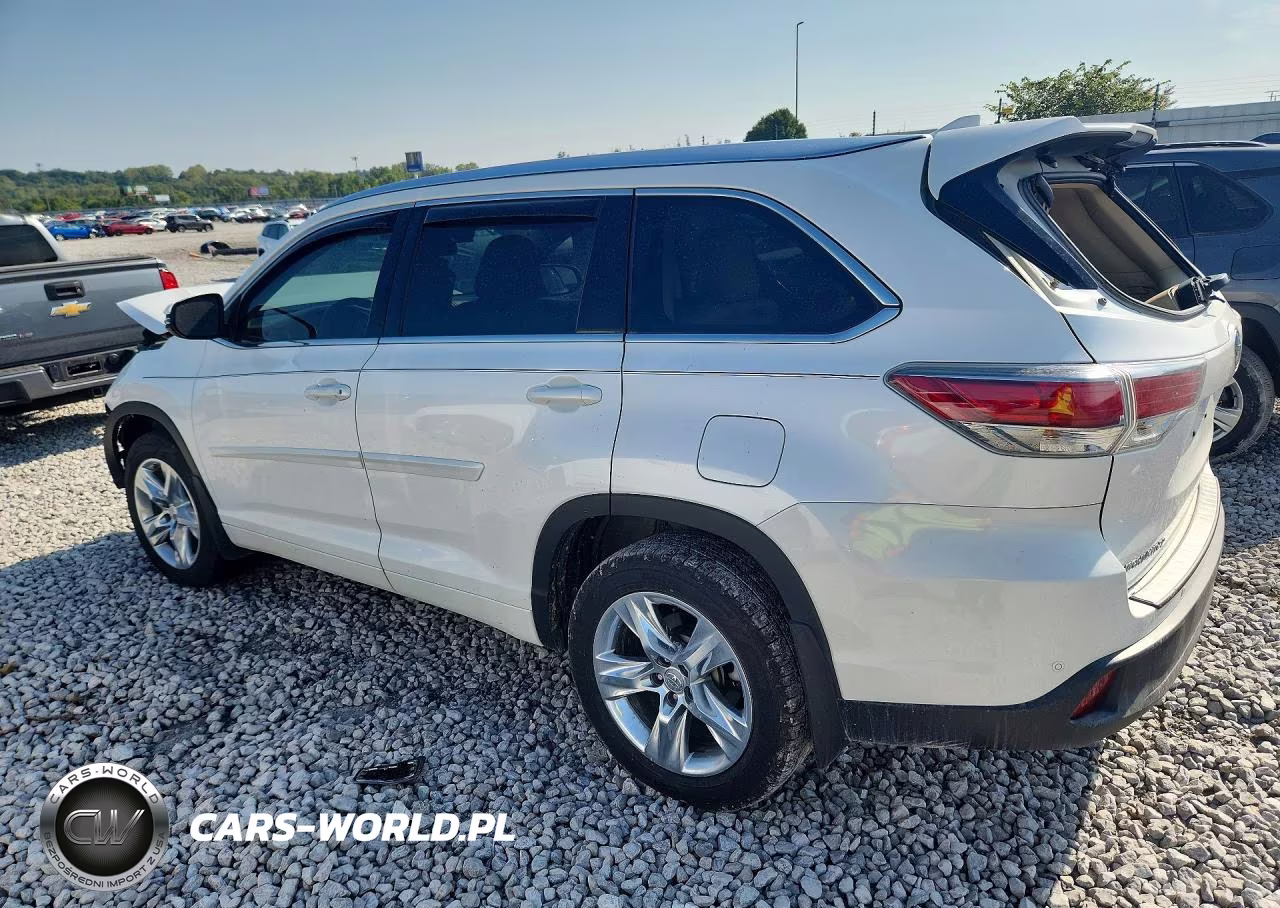 2015 Toyota Highlander Limited VIN:5TDDKRFH7FS120087 - 2