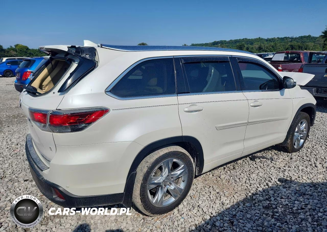 2015 Toyota Highlander Limited VIN:5TDDKRFH7FS120087 - 3