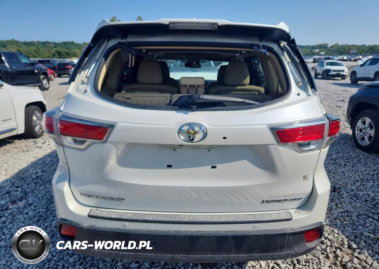 2015 Toyota Highlander Limited VIN:5TDDKRFH7FS120087 - 6