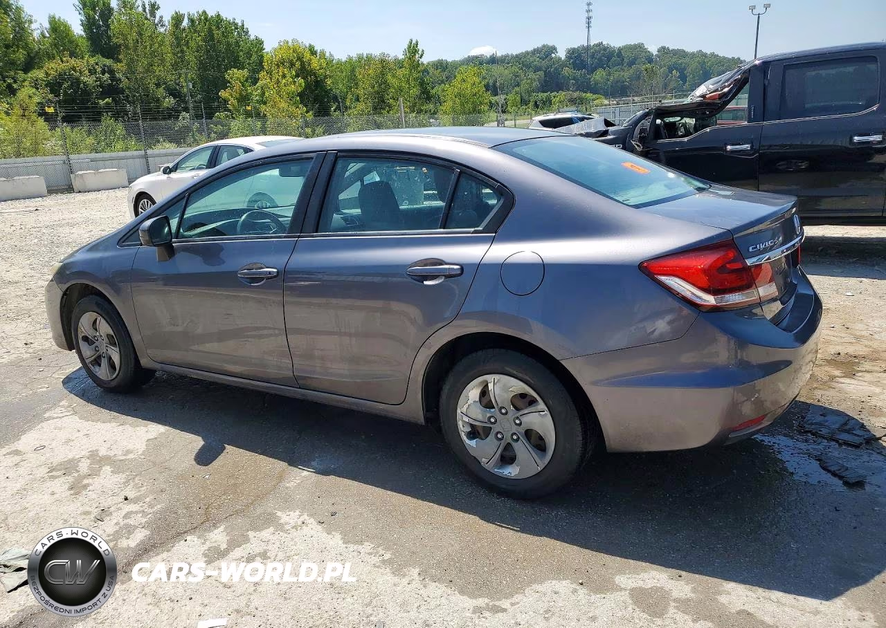 2014 Honda Civic Lx VIN:2HGFB2F54EH540359 - 2